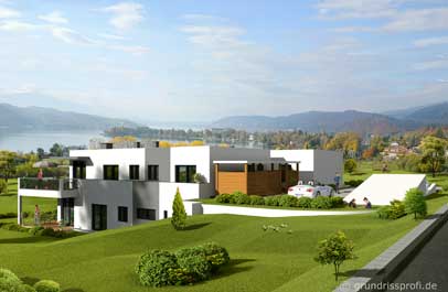 3d haus ansicht aussen