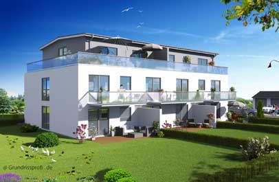 3d ansichten immobilien aussen