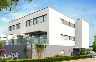 3d aussenarchitektur visualisierung