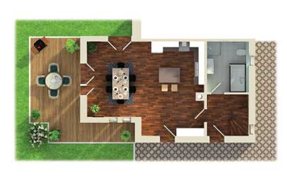 3d grundriss aufbereitung