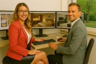 3D Innenvisualisierung von Häusern