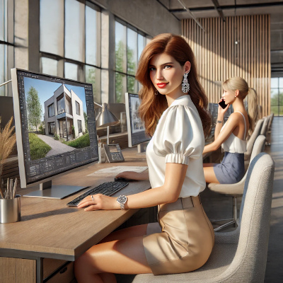 3D Rendering von Immobilien