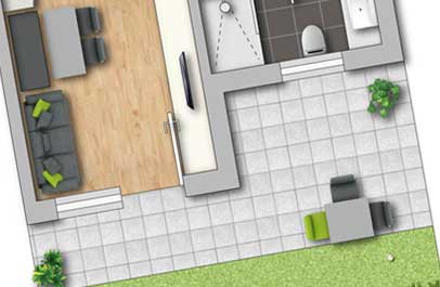 angebot 2d grundriss premium
