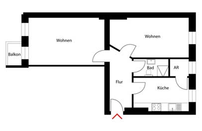angebot 2d grundriss simplex