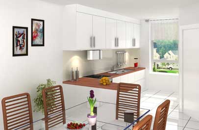 architektur 3d innenansicht