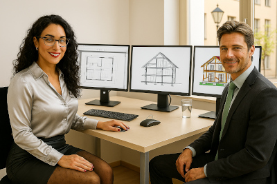 Gebäude Schnitte professioneller