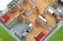 Grundriss in 3D 51