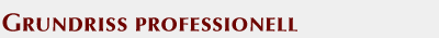 Grundriss professionell