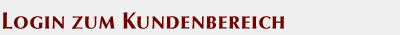 Login zum Kundenbereich