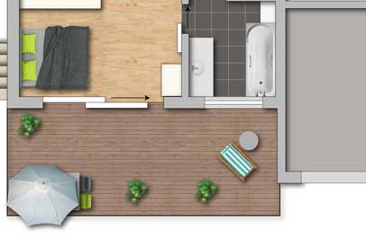 grundriss aufbereiten in 2d premium