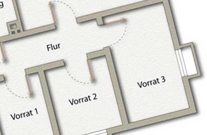 grundriss bearbeiten in 2d executive