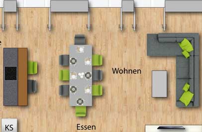 grundriss bearbeiten in 2d premium