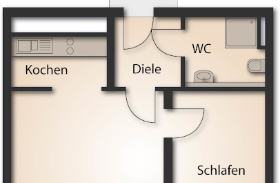 grundriss design 2d solid