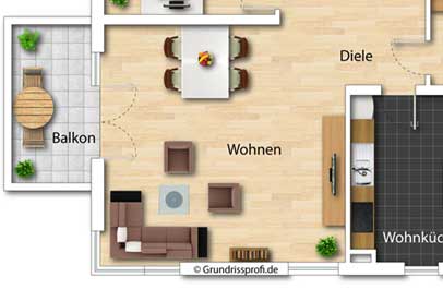 grundriss dienstleistungen 2d grundriss premium