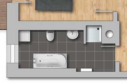 grundriss gestaltung in 2d