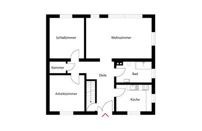 grundriss gestaltung simplex