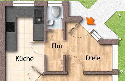 grundriss neu in 2d premium