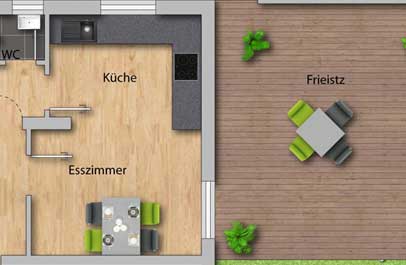 grundriss neu in 2d premium