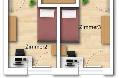 grundriss schoener in 2d premium