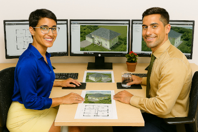 Grundriss Service über den Kundenbereich bestellen