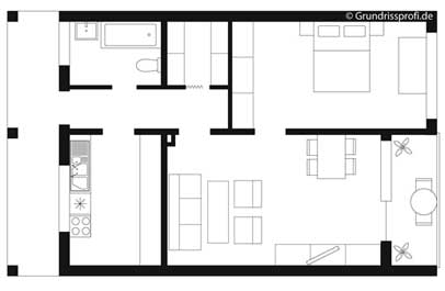 grundriss typ simplex