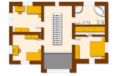 grundriss ueberholen in 2d solid