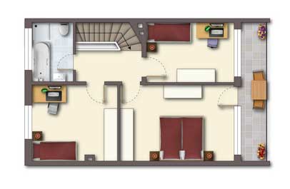 grundriss verschoenern 2d executive