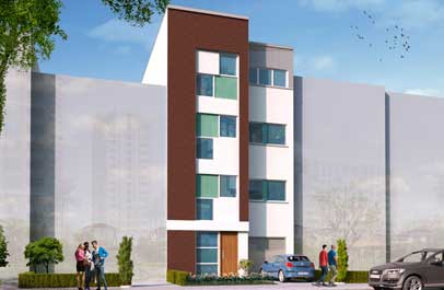 haus plan aussenansicht