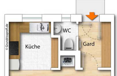 hausplan ueberholen in 2d premium