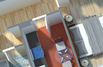 immobilien grafiken 3d grundriss