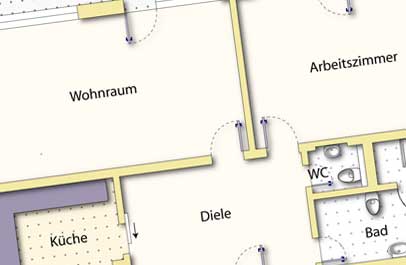 immobilien grafiken bearbeiten 2d executive