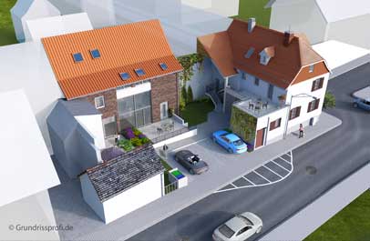 immobilien grafiken service 3d aussenansicht