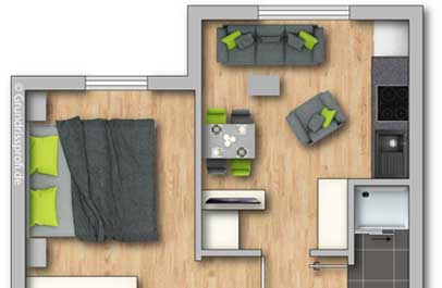 immobilien grafiken ueberbearbeitung 2d premium