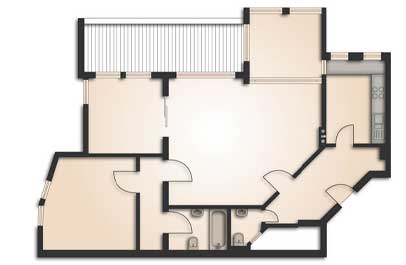 immobilien grafiken verschoenern 2d solid