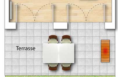 immobilien marketing 2d grundriss premium