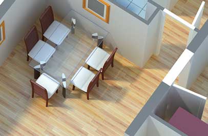 immobilien marketing 3d grundriss