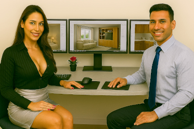 aus Immobilien Plänen 3D Bilder generieren lassen