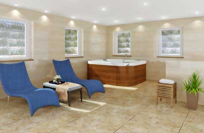 immobilien plan design 3d innenansicht