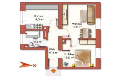 immobilien plan erstellen 2d executive