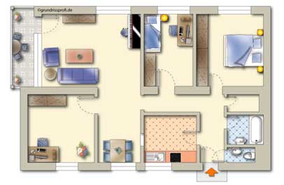 immobilien plan ueberarbeitung 2d executive