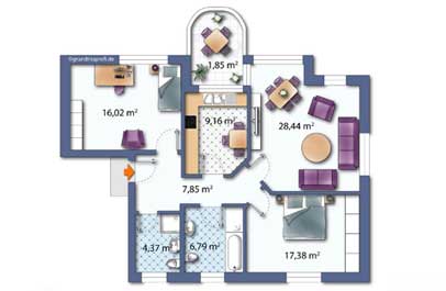 immobilien plan ueberarbeitung 2d executive