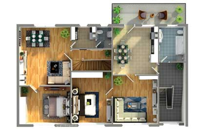 profi grundrisse in 3d