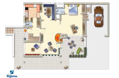 wohnungsplan professionell 2d executive