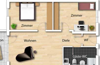 wohnungsplan ueberholen 2d premium