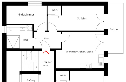 wohnungsplan ueberholen simplex