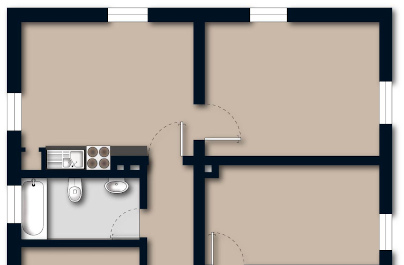 wohnungsplan verbessern 2d solid