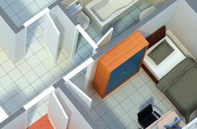 wohnungsplan verbessern 3d