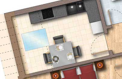wohnungsplan verschoenern 2d premium