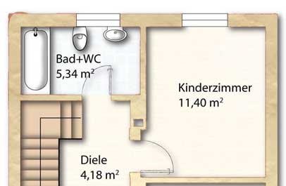 wohnungsplan verschoenern 2d premium