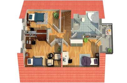 wohnungsplan verschoenern 3d